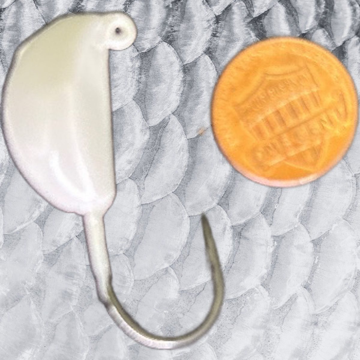Sweeper Jig White (16)  3/4oz
