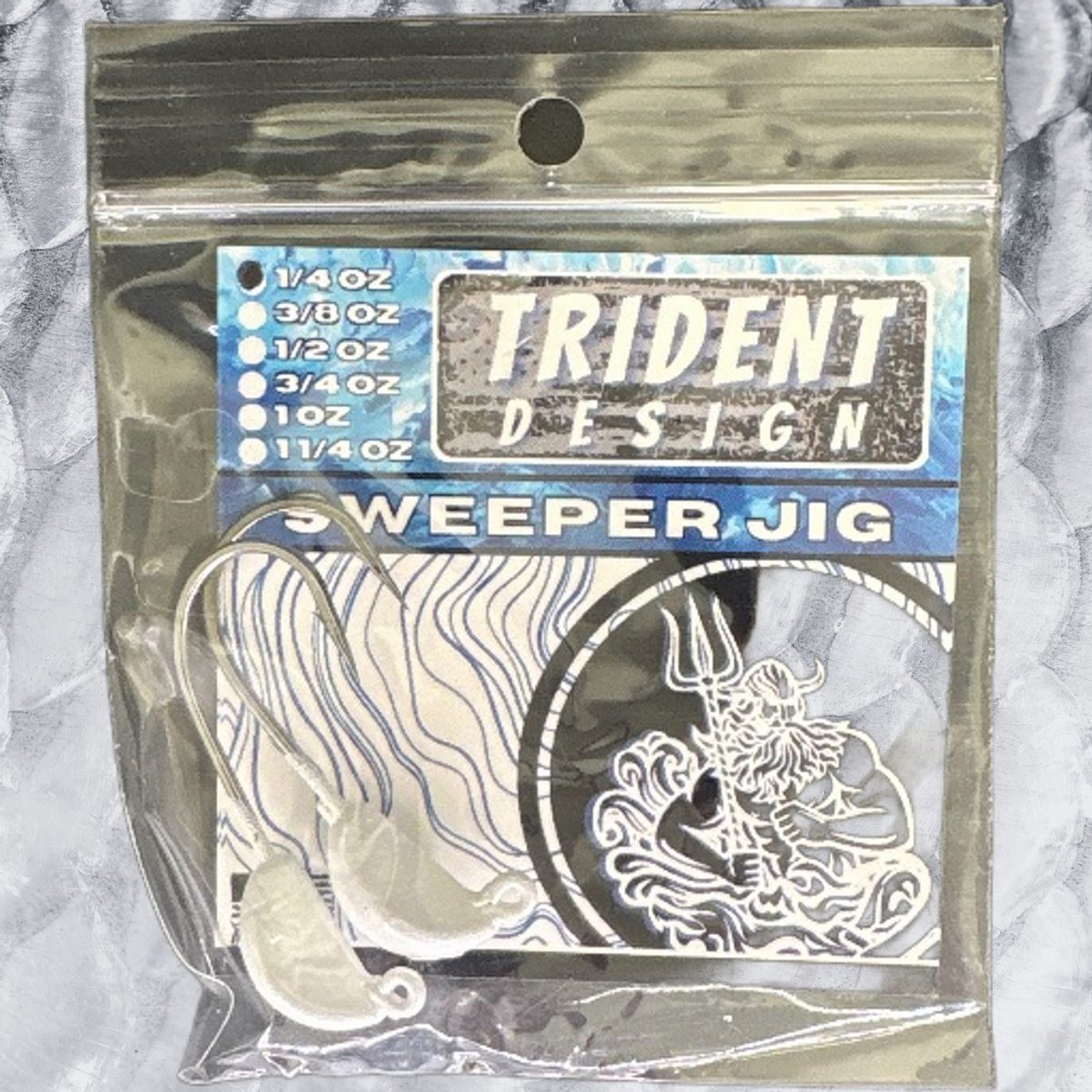 Sweeper Jig White (13)  1/4oz