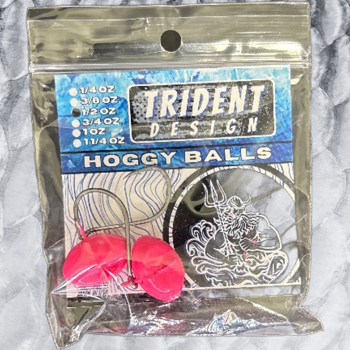 Hog Ball (11) Pink - 1/2oz