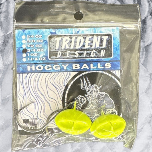 Hog Ball (5) Chartreuse - 3/4oz