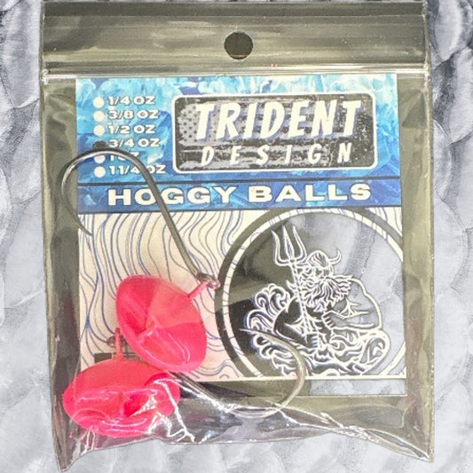 Hog Ball (12) Pink - 3/4oz