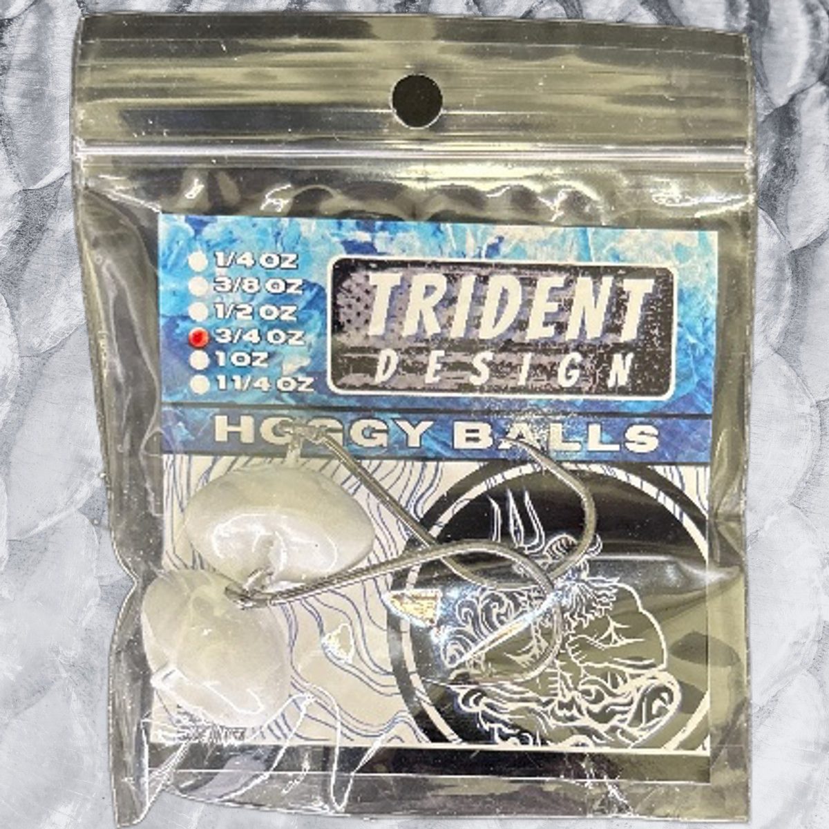 Hog Ball (26) White - 3/4oz
