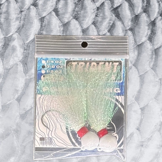 Pompano Jig (2) 3/8oz White