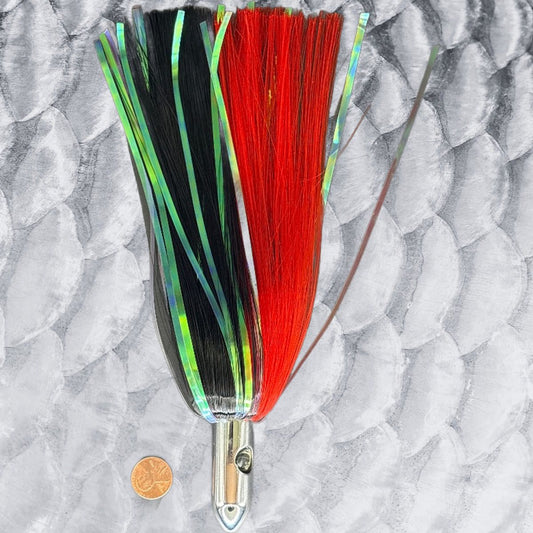 Island Lure 9in Red/Blk
