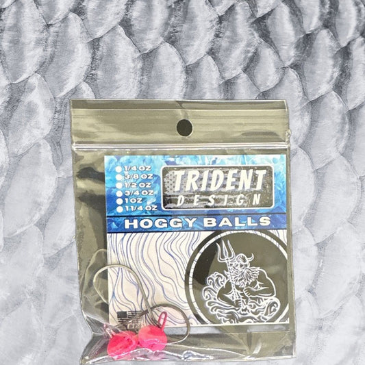 Hog Ball (8) Pink - 1/8oz