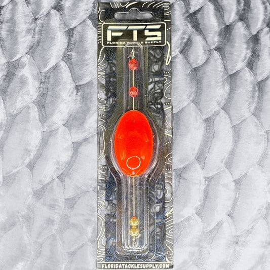 Popping Cork Oval Float Orange